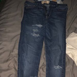 Hollister ripped jeans